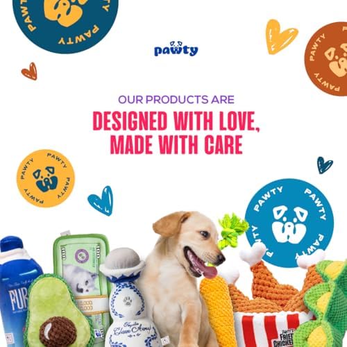 Love Bone Interactive Dog Toy - Interactive Tug Rope Pet Toy - Funny Cute Unique Rainbow Design Party Pride Love Gift - Small Medium Puppy - Durable Chew Resistant Plush with Squeaker for Teething