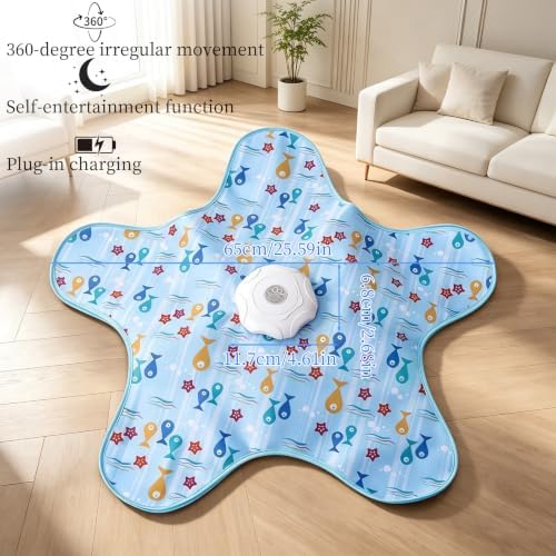 Hunting Fun Teasing Dog Toy, Automatic Dog Chase Toy Motorized line Blanket