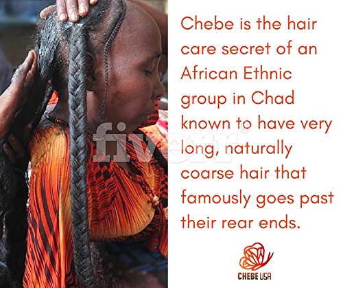 Original Chebe Olive Oil (8 oz) - All-Natural Hair Oil- Contains Pure Ingredients and Essential Oils Promotes Strong and Healthy Hair