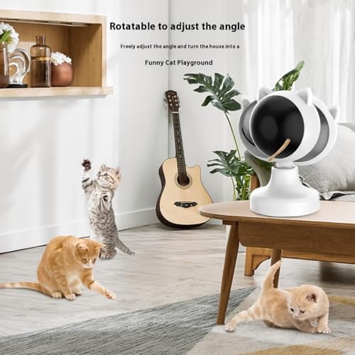 Smart Interactive Cat Toy β USB Rechargeable Motion-Activated Teaser in Box, Indoor Play for Active Cats, Hands-Free Entertainment