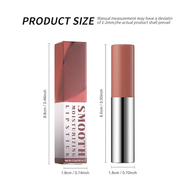 Matte Lipstick Crayon Set, Warm Terracotta & Burnt Coral & Chocolate Brown – Waterproof Long Lasting Lip Liner Pencil, High Pigment Creamy Velvet Lipstick, Non-Drying Lip Color for Women, 03+05+06