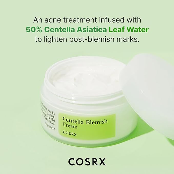 COSRX Centella Blemish Cream, 1.05 fl.oz / 30g | Centella | Korean Skin Care, Vegan, Cruelty Free, Paraben Free