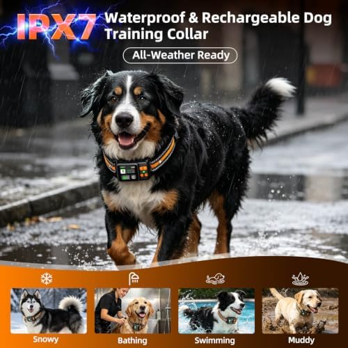 GPS Wireless Dog Fence System, Electric Dog Fence Using GPS Electric Satellite Technology VAQE-ZF500-1SA | 2026 GPS Chip Invisible Virtual Fence,Circular/Free-Form Boundary,Rechargeable Outdoor Pet Containment System for All Dogs