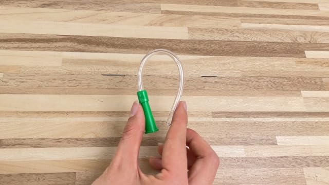 Nuanchu PVC Replacement Tubings Supplies Tubes Kit Clear Replacements Hose with Flexible Rounded End for Smooth Insert(12 FR,120 Pieces)