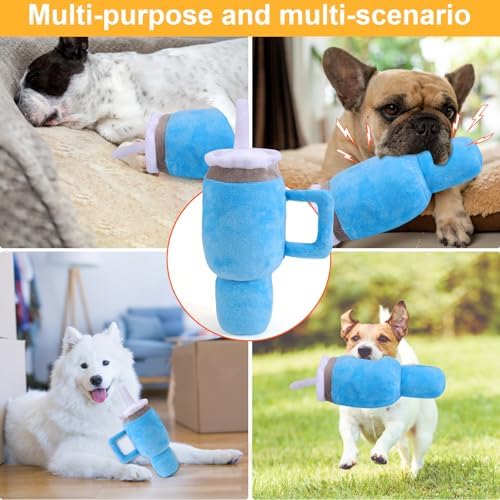 Mity rain Funny Tumbler with Handle Cup Dog Toy