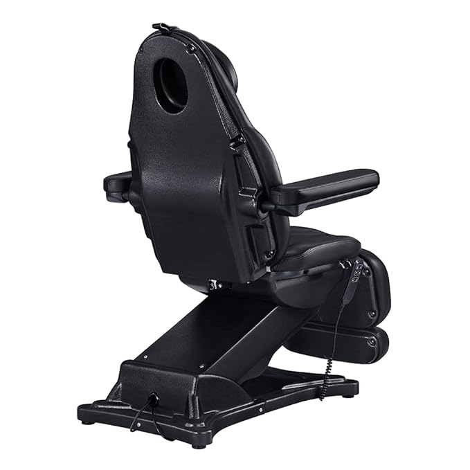 Dir Facial Beauty Bed Medical Aesthetic Tattoo Procedure Bed 3 Motor Electrical Medical Examination Chair Bellucci - 2 Pack Black