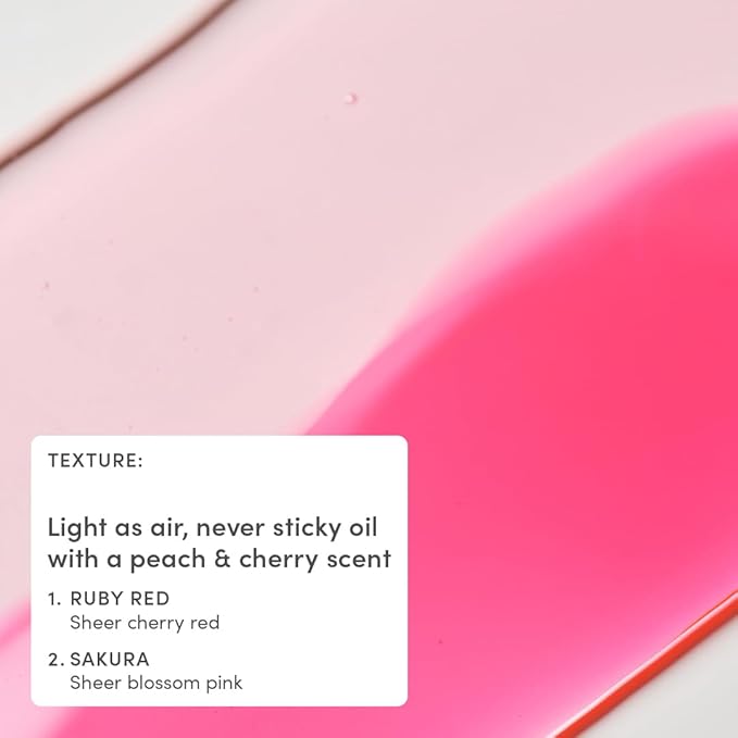 Evereden Kids Tinted Non Toxic Lip Gloss: Sakura - Non Toxic - Vegan Clean Makeup for Kids - Soothing & Hydrating Kid Lip Gloss with Cherry, Peach, & Cranberry Oils - Girls Makeup