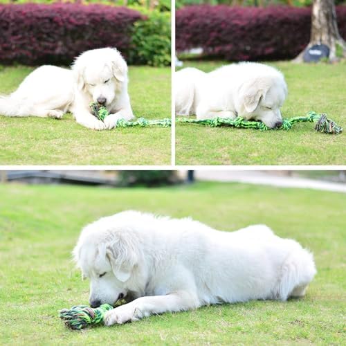 SHARLOVY Dog Toys for Large Dogs and Aggressive Chewers