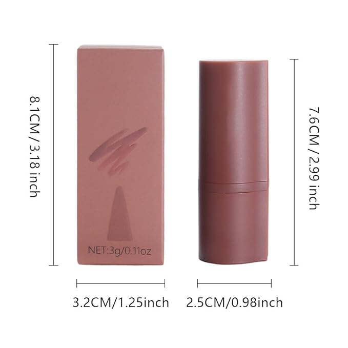AMY'S DIARY White Matte Crayon Lipstick Lip Makeup, Precision Tip Matte Lip Crayon, Longwear Up To 24Hrs, Lead The Way,Smudge Waterproof for Women Smudge Waterproof for Women (8# White, 1 pc)