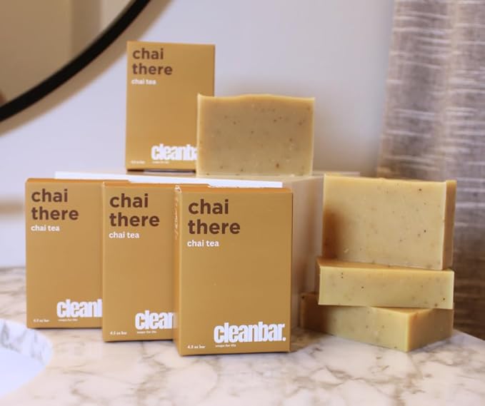 All-Natural Bar Soap - Chai There - Chai, Cinnamon, Clove, Orange and Spice Exfoliating Bar Soap