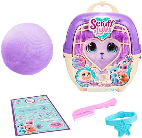 ScruffaLuvs Pet Scruffs Kitty Mystery Plush Toy, Scruff A Luvs Cat Plushies