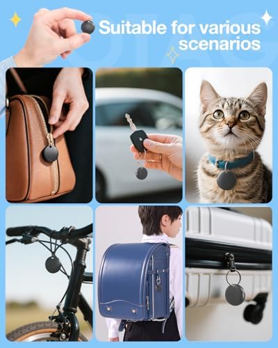Air Tags for Android,Air Tags-1 Pack Android,2 Year Battery Life,Air Tracker Tags with 1 Lanyard,Google Find Trackers for Google'S Find Hub App,IP65 Waterproof Luggage Tracker for Keys