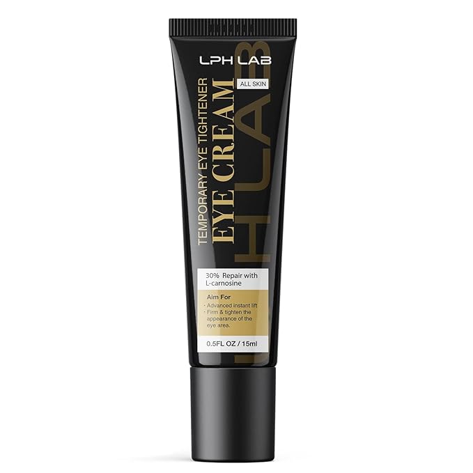 Instant Eye Bag Tightening Cream: Temporary Under Eye Puffiness Firming Removal - Rapid Tightener Reducer Treatment for Senior Men and Women, 0.5oz