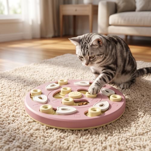 NorthCreek Cat Puzzle Feeder, 10.9''