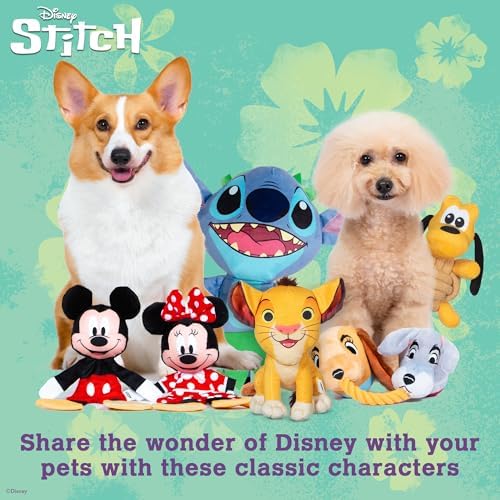 Disney for Pets Lilo and Stitch Jumbo Plush Dog Toy, 18 Inch