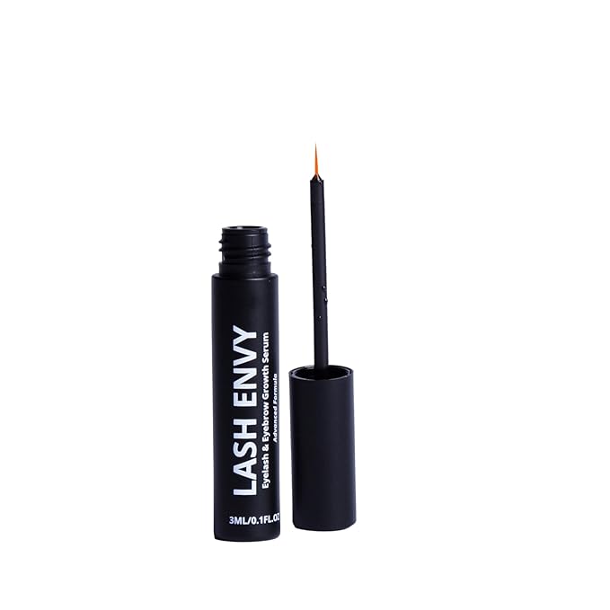 Lash & Brow Growth Serum, Quick Results, All Organic Ingredients, Vegan Friendly, Cruelty Free, Oil Free