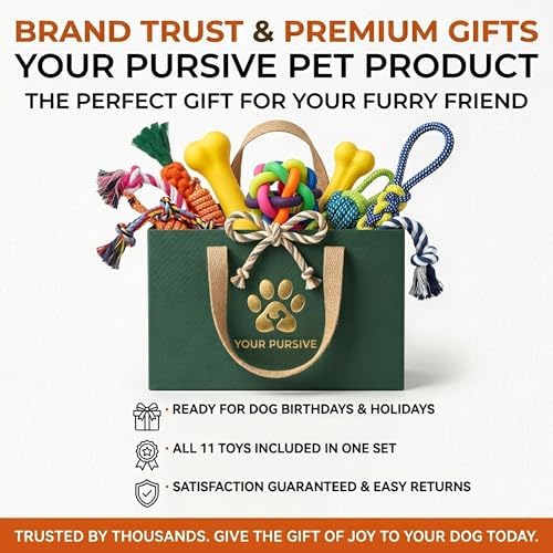 11 Pack Dog Rope Toys for Puppies Small & Medium Dogs, Durable Dog Chew Toys for Teething, Interactive Puppy Toys for Dental Health, Dog Toys Variety Pack to Keep Them Busy