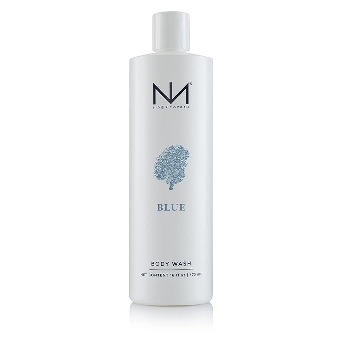 Niven Morgan Blue Body Wash 16 Fluid Ounces
