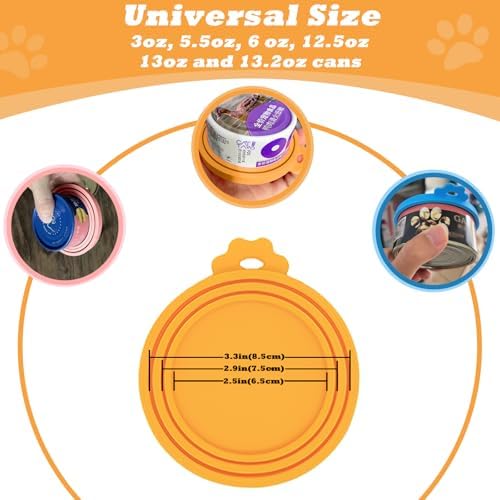 Cat Treat Spoon Squeeze & 3 Pcs Can Lids | Cat Treat Feeder for Liquid Snack | Universal Silicone Pet Can Covers BPA Free | Churu Spoon Dispenser(Multicolor)