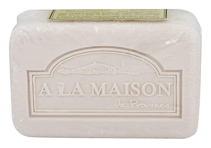 A LA MAISON Coconut Crème Bar Soap - Triple French Milled Natural Moisturizing Hand Soap Bar (1 Bar of Soap, 8.8 oz)