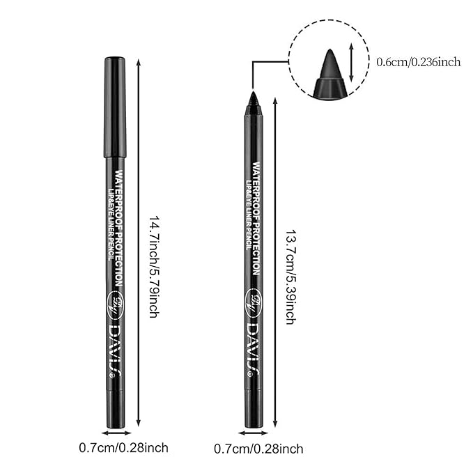 3 Colorful Eyeliner Pen Set, Eye Shadow Pencil, Pearl Eyeliner Kit Metallic Glitter Eye liner Pencil for Women Eye&Lip Liner Professional Colorful Eye Makeup Color Set (3PCS E)