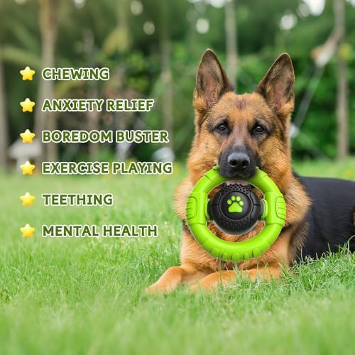 Dog Toys for Aggressive Chewers Large Medium Breed Indestructible Toy