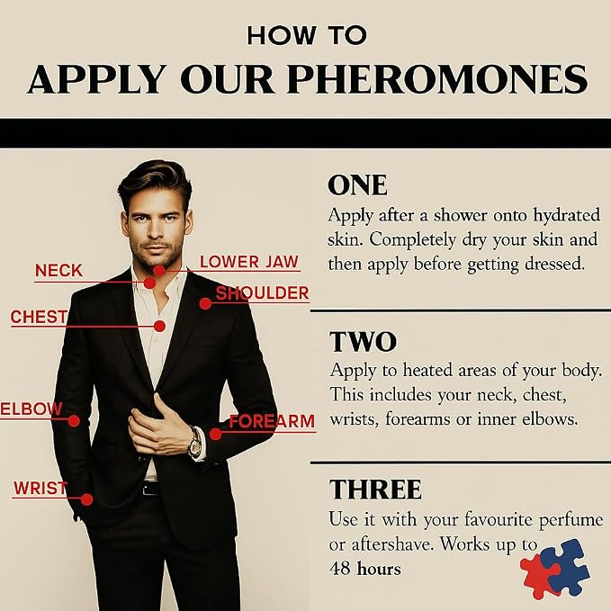 Pheromone Cologne for Men ANDROSTENONUM Strong Roll On Perfume Oil with 48-Hour Long-Lasting Formula - Mens Cologne Pheromone Perfumes for Daily Wear - The Original Perfumes for Men 0.17 Fl Oz