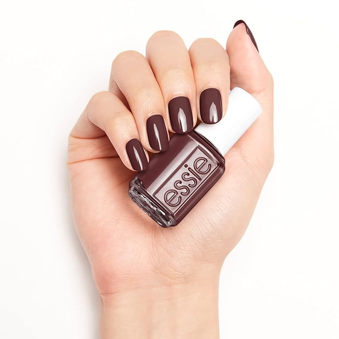 essie Nail Polish, Salon-Quality Brown Nail Polish, UnGuilty Pleasures, Vegan, No To-Do, 0.46 fl oz