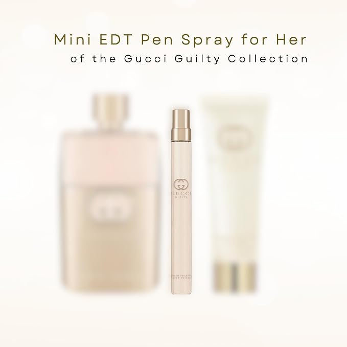 Gucci Guilty Perfume for Women Travel Spray Pour Femme EDT 0.33 Fl Oz