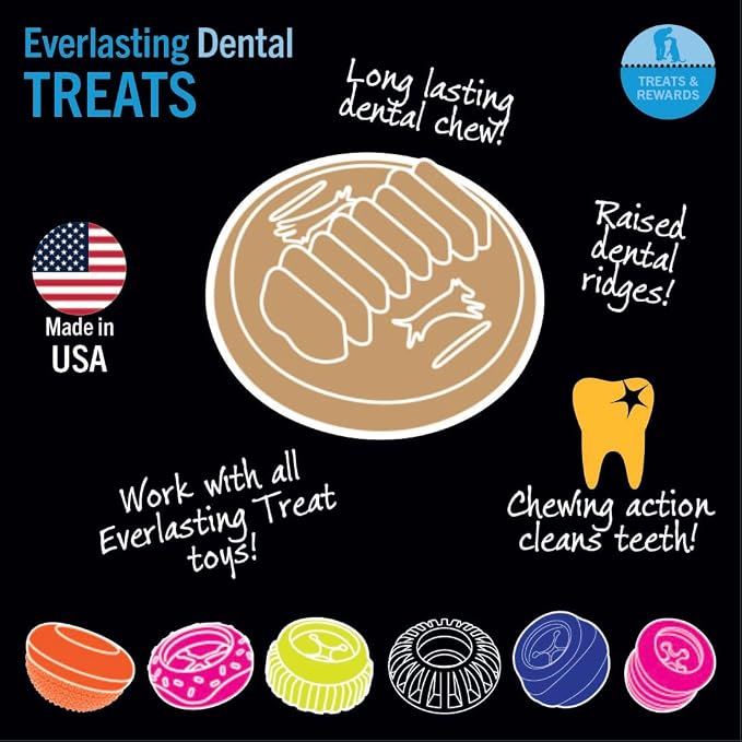 Starmark Everlasting Treats Dental Chews Large, 2 Count (Pack of 2), Chicken Flavored