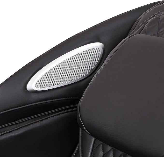 Osaki OS-Atai SL-Track Zero Gravity Full Body Airbag Massage Back and Calf Infrared Heat with Foot Roller Massage (Brown)