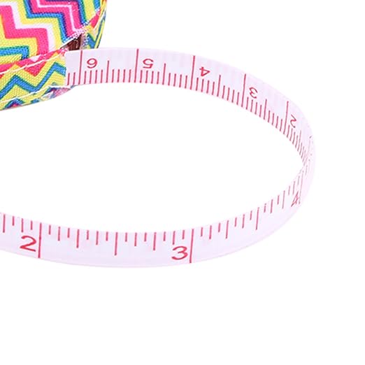 Haofy 150cm 60in Retractable Tape Measure for Body Fitness Measuring Chest Waist Hip Thigh Arm Shank Suitable for Adults Children Workout Tracking (No. 1 Water Ripple)