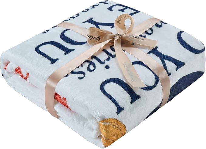 Graduation Gifts Blanket Class of 2026 – Inspirational Throw Blanket 50x60 Inch, Meaningful Graduation Gift for Him Her, Soft Cozy Plush Blanket for College High School Graduate