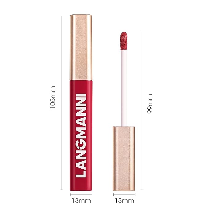 Jolilab 2 Colors Cream Texture Lip Gloss Set - Highly Pigmented,Hydrating, Moisturizing Makeup for Women(#11+12)