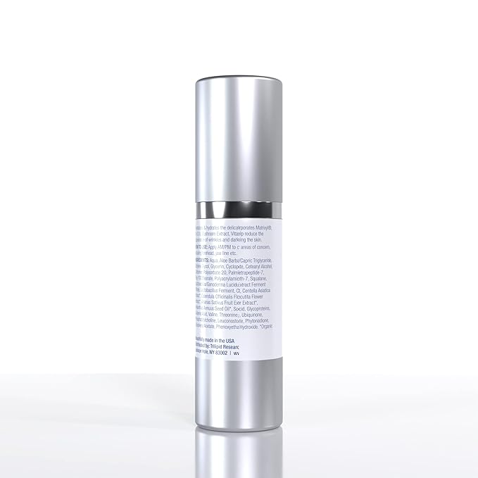 Trilipiderm Natural Lifting & Firming Eye Creme Hydrating, Healthy Eye Treatment for Fine Lines