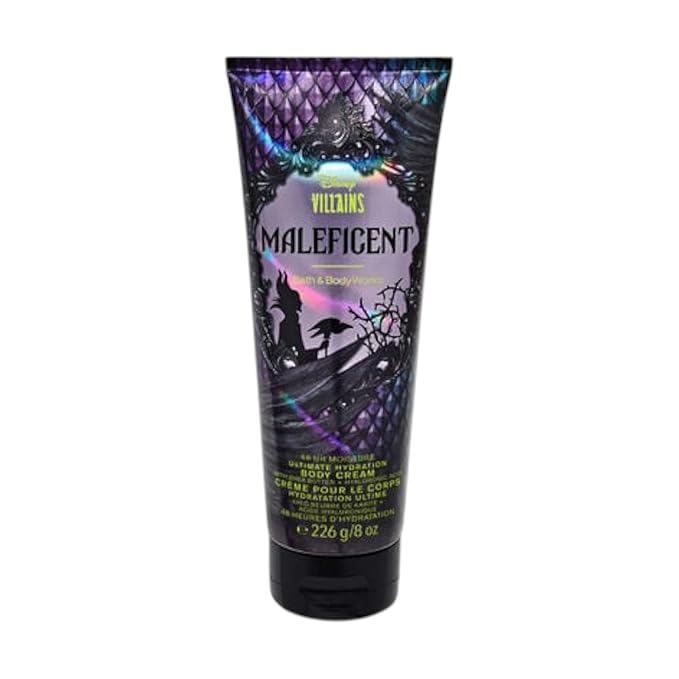 Bath & Body Works Maleficent Ultimate Hydration Body Cream Gift Set For Women, 8 Fl Oz (8 Fl Oz Pack of 1, Maleficent)