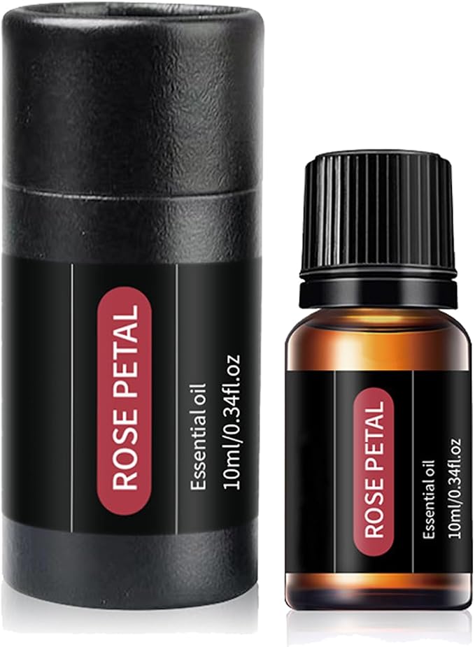 Essential Oils Set,Top 5 Blends for Diffusers, Candle Making Scents, Home Products, Fragrance, Aromatherapy, Humidifiers, Gifts(Rose)