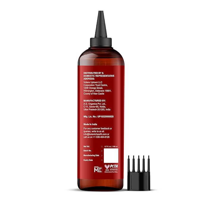 Botanic Hearth Hair Oil for Hair Growth & Hair Treatment Oils | Strengthening Dry, Frizzy, Damaged Hair & Scalp Treatment | Korean Ginseng Hair Oil – 6.7 Fl Oz