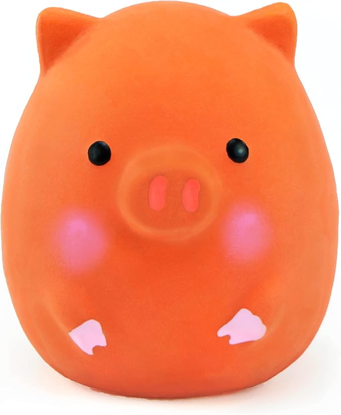 CHIWAVA 4PCS 2.4" Squeak Latex Puppy Toy Funny Animal Sets for Small Dog