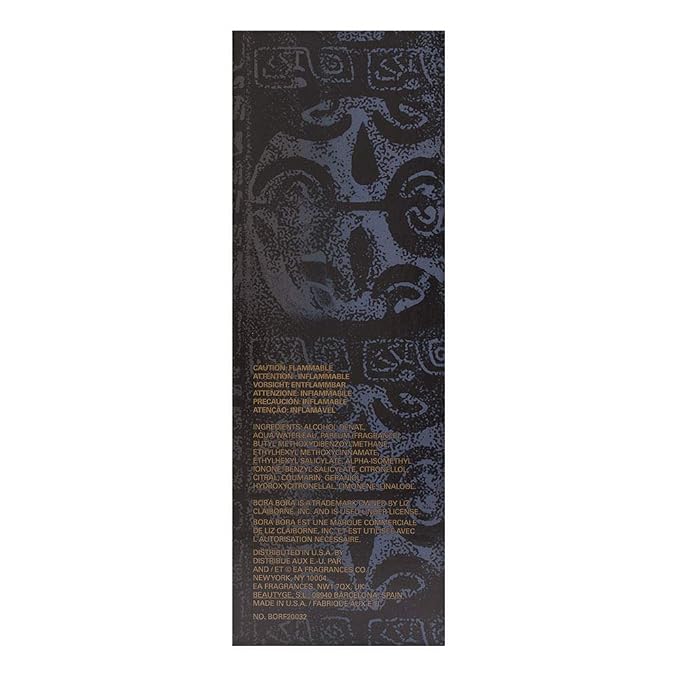Liz Claiborne Men's Cologne, Fragrance Body Spray, Daytime Scent, Bora Bora, 3.4 Fl Oz