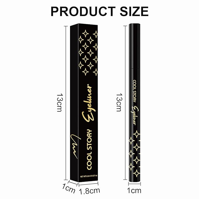 4Pcs Glitter Colored Liquid Eyeliner & Eyeshaow, Shimmer Liquid Eyeliner & Eyeshaow Makeup Set, Purple Blue Gold Green Face Body Glitter Makeup Sparkling Eye shaow Pen