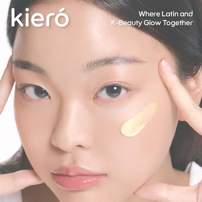 Kiero Pure Radiant Eye Cream - Lightweight & Fast-Absorbing Eye Crea for Puffiness, Bags Under Eyes & Dark Circles - Vegan, Firming Eye Moisturizer with Niacinamide & Centella Asiatica (0.85 fl oz)