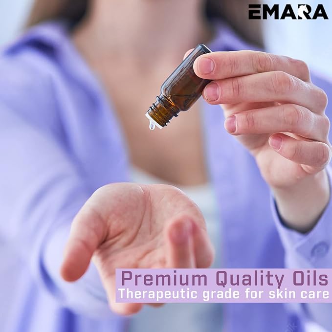 EMARA All Natural Zodiac Taurus Essential Oil for Diffusers, Skin Care, Aromatherapy Fragrance Oil, Organic Therapeutic Grade 15 mL (1/2 fl oz)