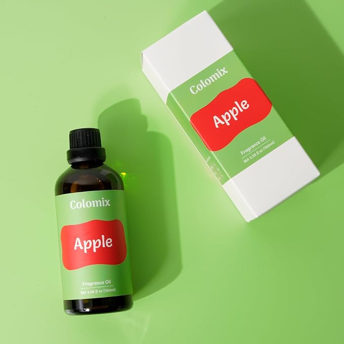 Premium 100ml Apple Scented Candle Fragrance Oil – Natural and Long-Lasting Scents for Diffusers for Home| Fresh Scent Essential Oil for Aroma, Soap Making & More, Candle Scented Oil Gifts