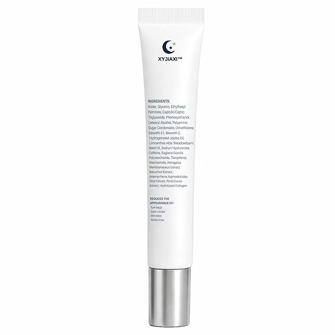 Instant Firming Eye Serum, Anti-Aging Formula for Under Bags and Wrinkles, Under Eye Cream, Wrinkle Filler, Visibly Improves for Bags Dark Circles Treatment for Puffines, 15ml (Without Fragrance)