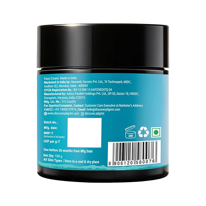 Pilgrim Korean White Lotus Day Cream SPF 50 (PA+++) | Infused with Camellia & Yugdugu | Reduces Wrinkles | Fights Dark Spots & Provides Healthy Skin Protection | 3.52 Oz/100gm