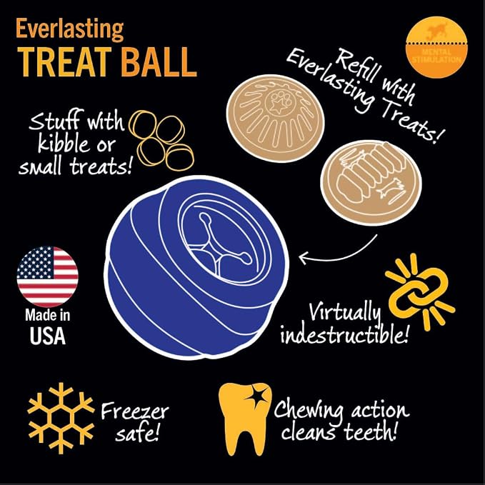 Starmark Everlasting Treat Ball Medium with 1 treat
