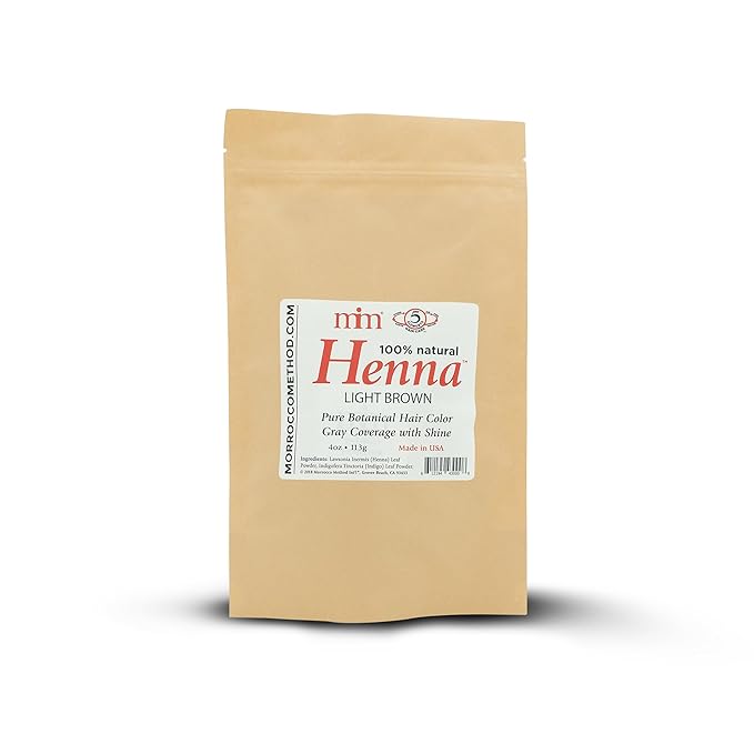 Morrocco Method Henna Hair Dye - Light Brown