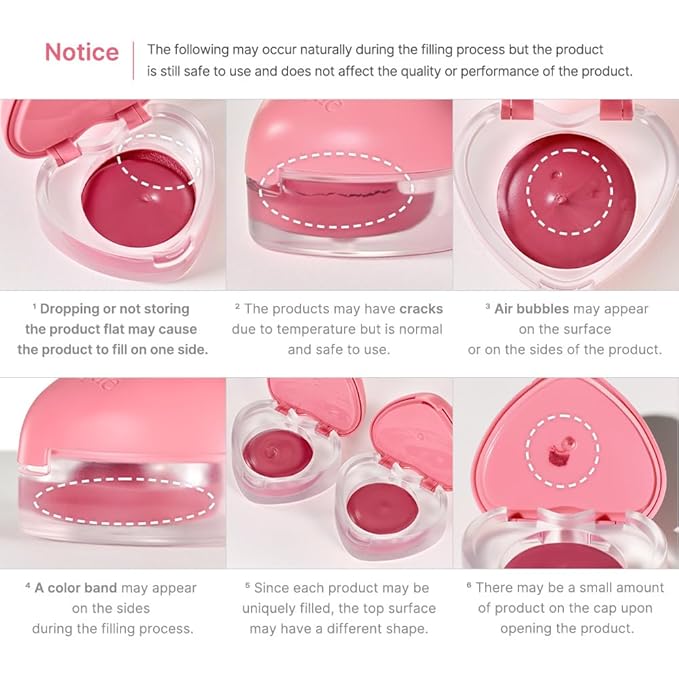 dasique Souffle Color Pot #10 Sweet Pink – Makeup Blush, Buildable Silky-Smooth Texture, Build-In Mini Brush, Multi-Use For Cheek and Lip