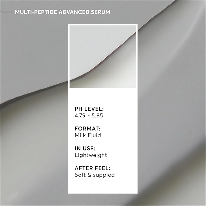 Naturium Multi-Peptide Advanced Serum Jumbo, Firming & Smoothing Face Serum for Fine Lines & Wrinkles with Advanced Multi-Peptide Blend, 2 oz